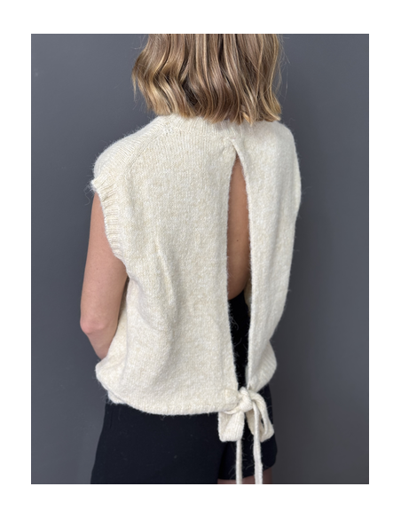 Pull dos nu beige  ELA